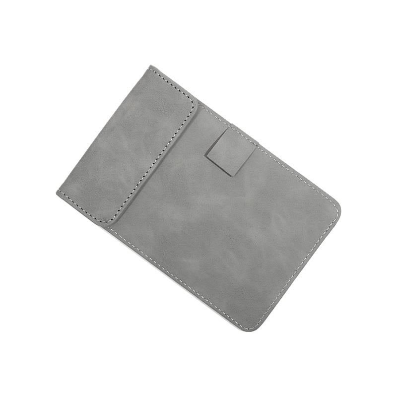 Restaurant Menu Clipboard A6 Writing Pad PU Leather Clipboard Mini Paper Tablet Conference Folder Colorful A6 Bill Clip