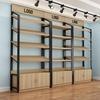 Multifunctional Slanted Shelf Display Rack for Cosmetics and Snacks