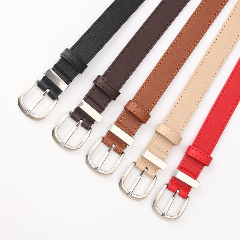Versatile Ins Trendy Fashion Personalized Decoration Wide Thin Belt for Women Summer New Retro Belt for Women
