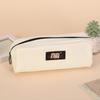 Simple Pencil Case School Stationery Supplies Korean Style Stationery Large Capacity Pencil Pouch Estuche Kalemlik Pencilcase