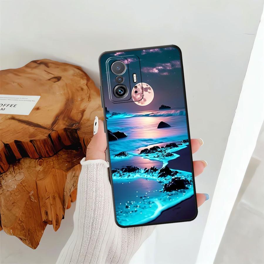 Case for Xiaomi Mi 10T 14 15 Pro 11T 12 11 12X 12T Pro 13 Lite Funda Phone Cover Ocean Scenery Pattern