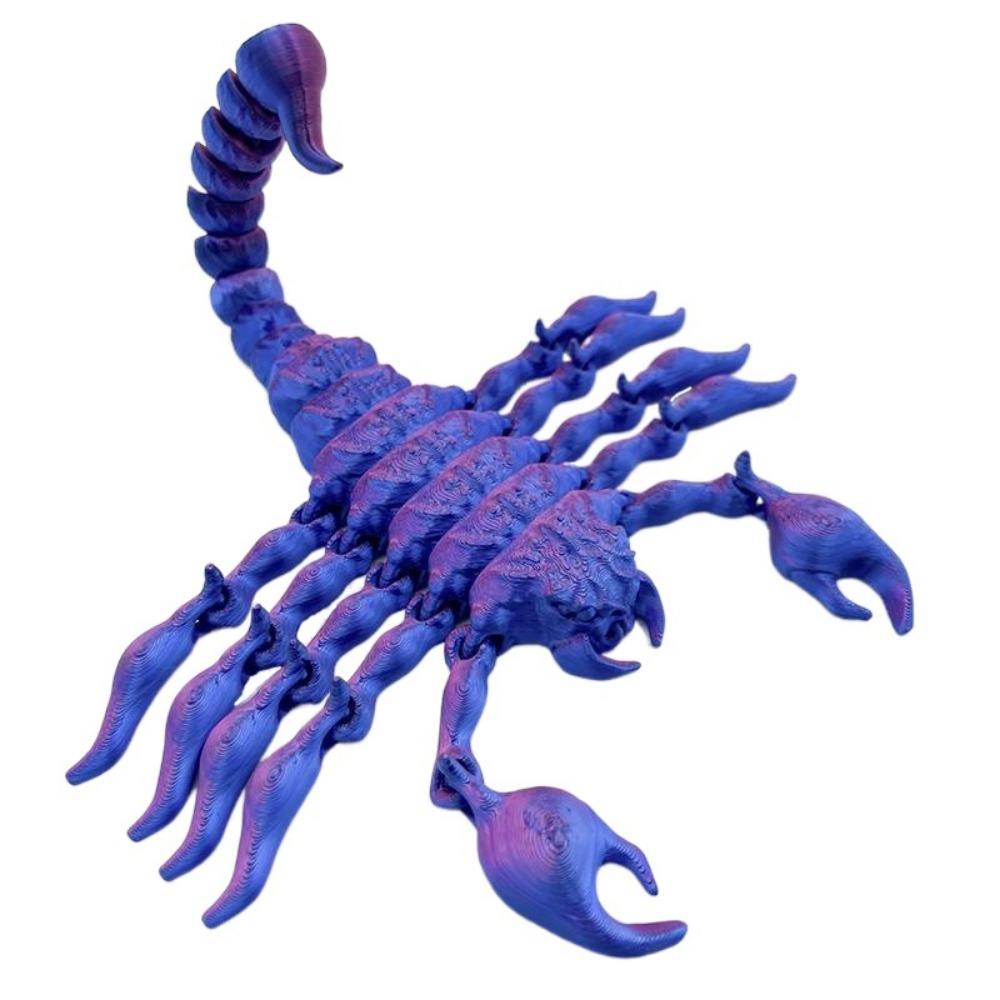 Articulated 3D Printed Scorpion Realistic Decorative Scorpion Figures  Landscaping Decoration