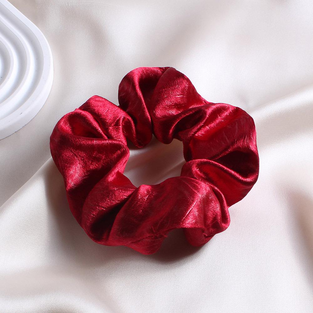 Vintage High-Elastic Korean Hairband and Scrunchie Set