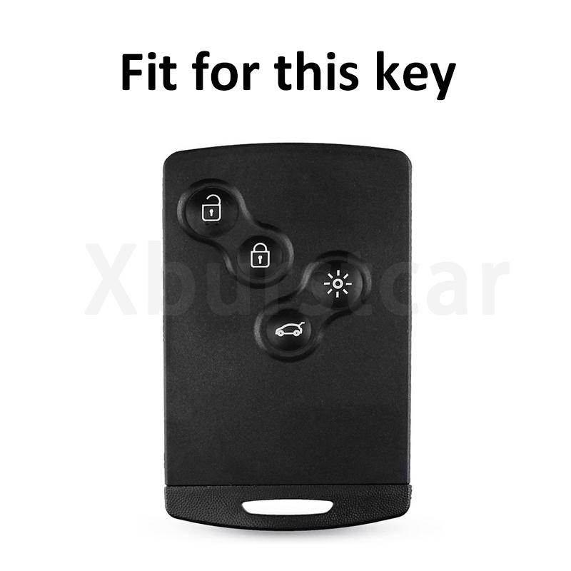 Tpu Shell Fob For Renault Koleos Scenic Duster Captur Clio Logan Megane Nema Fluence Zoe Car Key Case Cover Keyless Accessories