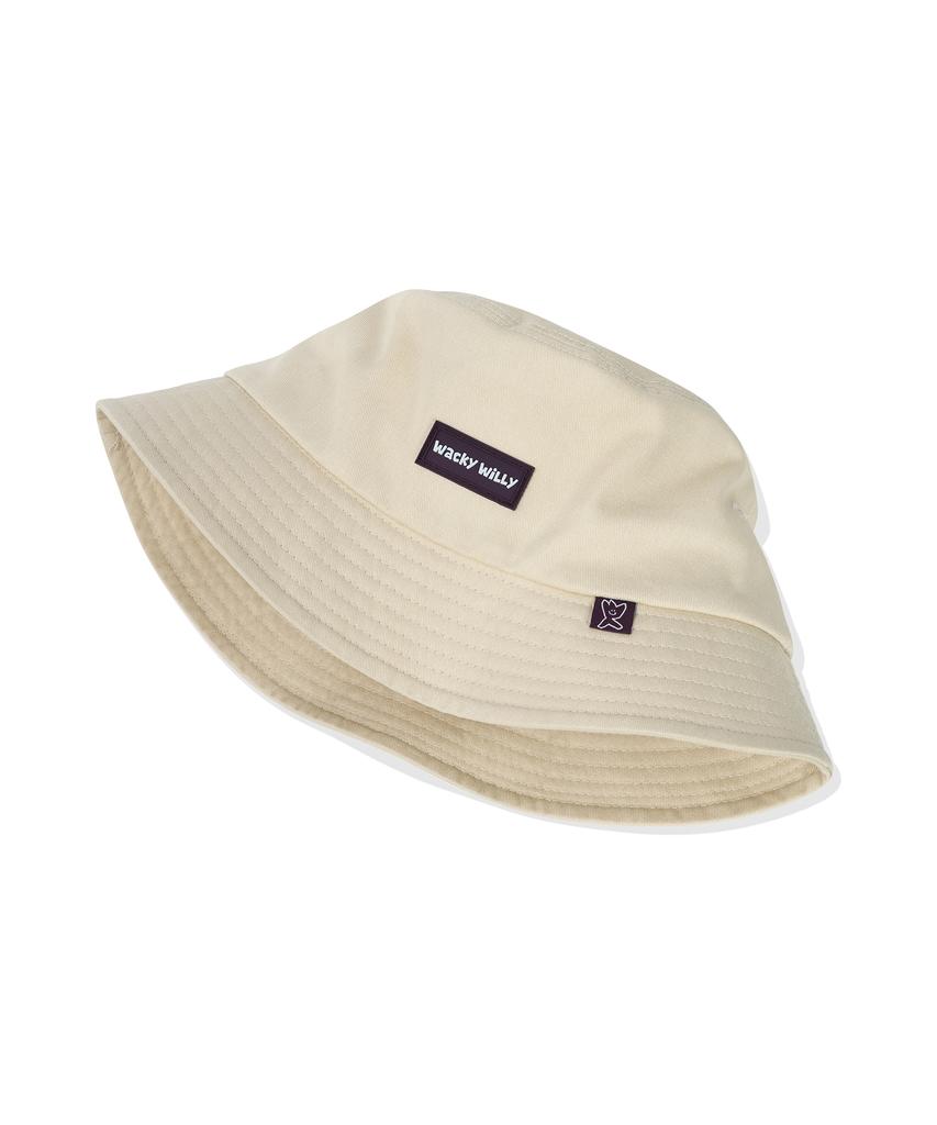 WACKY WILLY Basic Bucket Hat Beige