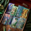 1pc Creative Oil Painting Metal Bookmark Tassel Pendant Ruler Pagination Mark Student Gift Reading Book Clip School Supplies