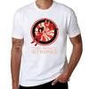 White Stripes TShirt Large Size Basic Casual TShirt