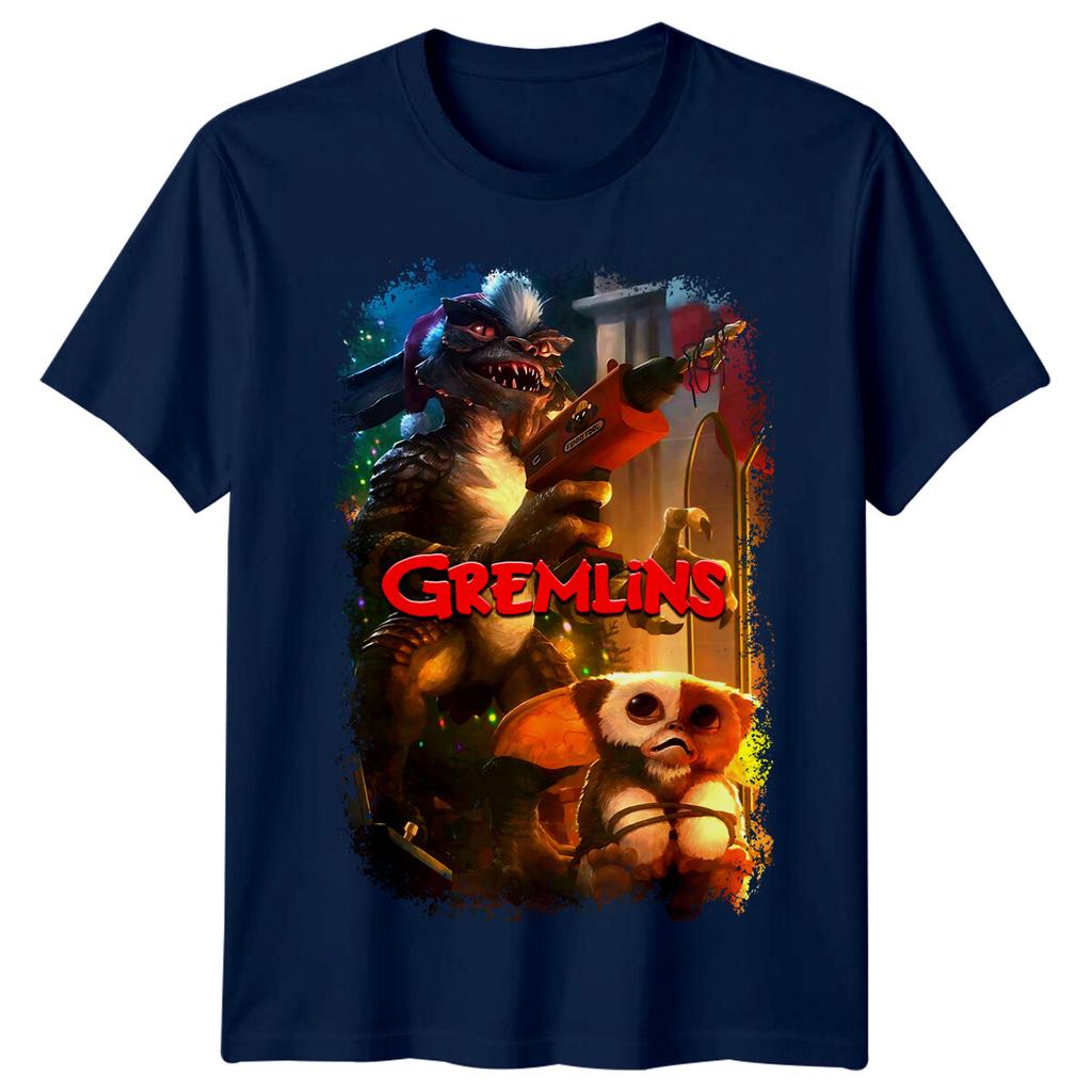 Gremlins 1984 Movie Poster Inspired Tshirt Retro 80s Tee