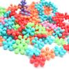 Plum Blossom Building Blocks and Snowflake Slices 3D Assembly Puzzle Toys, Cultivating Children's Imagination