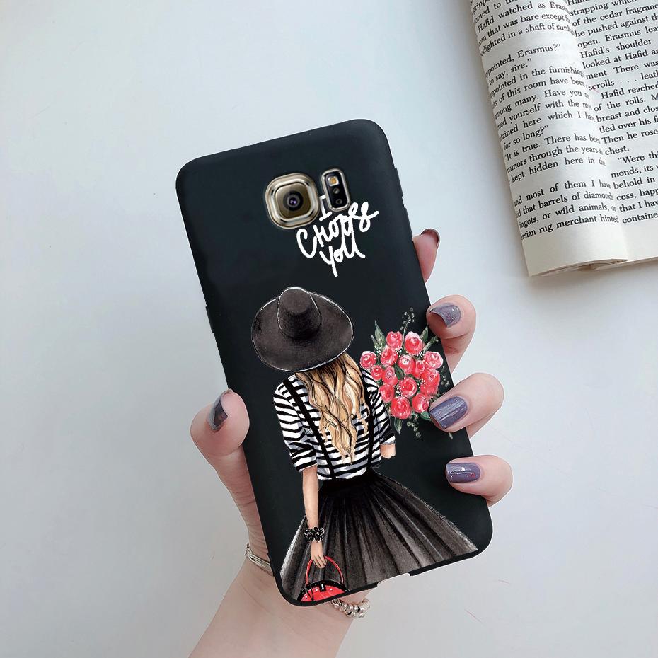 For Samsung Galaxy S7 egde case Cover for Samsung Galaxy S6 edge Case for Samsung S7 S6 G920F SM-G925F Cover Cute Silicon Fundas