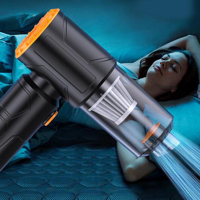 Car Cleaning Vacuum Cleaner Portable Dust Cleaner Cordless Cleaning Vacuum Handheld Detailing Duster For Closet Bed Auto