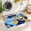 Lazio FC Custom Name Flannel Rug Kitchen Mat Non Slip Floor Carpet Personalized Home Decor
