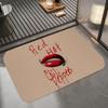 Music R-Red Hot Chili Peppers Floor Mat Diatomite Bath Mat, Quick Dry Absorbent Non-Slip Door Mat