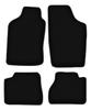 BASIC Black Velour Floor Mats For: Nissan Micra K10 Hatchback (1983-1991)