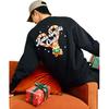 Anta Christmas Series Breathable Loose Sweatshirt With Back Letter Print Unisex sweatshirt 952618707-4
