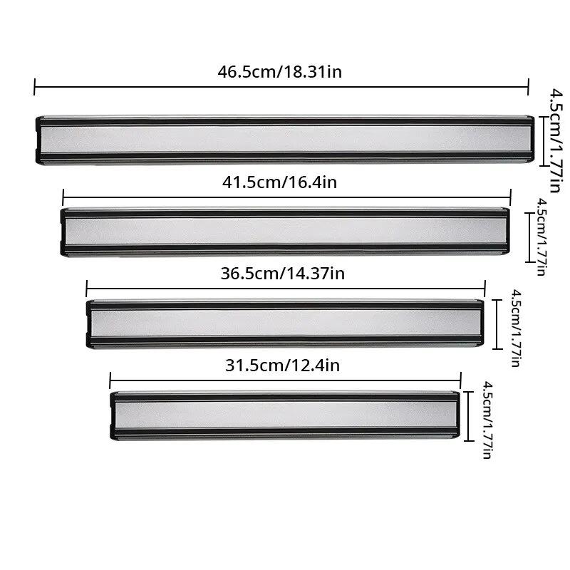 1pc Maximize Your Kitchen Space with This Magnetic Knife Strip Steel Knife Bar for Holder RackUtensils Tools
