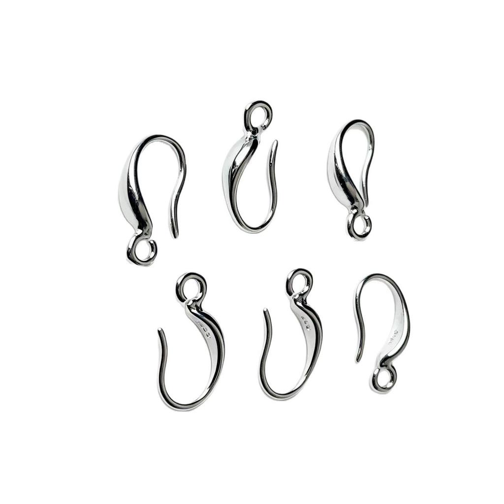 Silver French Ear Hook Clasps for DIY Jewelry Accessories