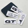 UHHA5 3D ABS Logo GT Emblem Letters Car Trunk Badge For Peugeot 208 2008 201 206 508 5008 207 408 4008 3008 308 GT Sticker Accessories