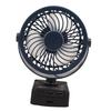5in Cordless Fan Rechargeable Desk Fan Battery Powered Small Electric Fan with 2 USB Charging Ports