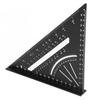 Aluminium   Lineal Klar Genaue Skalen 30 Grad  45 Grad  60 Grad    90 Grad  Rechtwinkliges Lineal für die Holzbearbeitung
