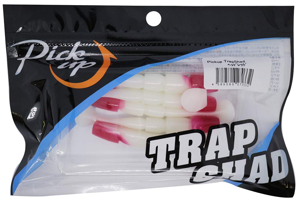 Pickup Trap Shad 3 inch Head Red #008