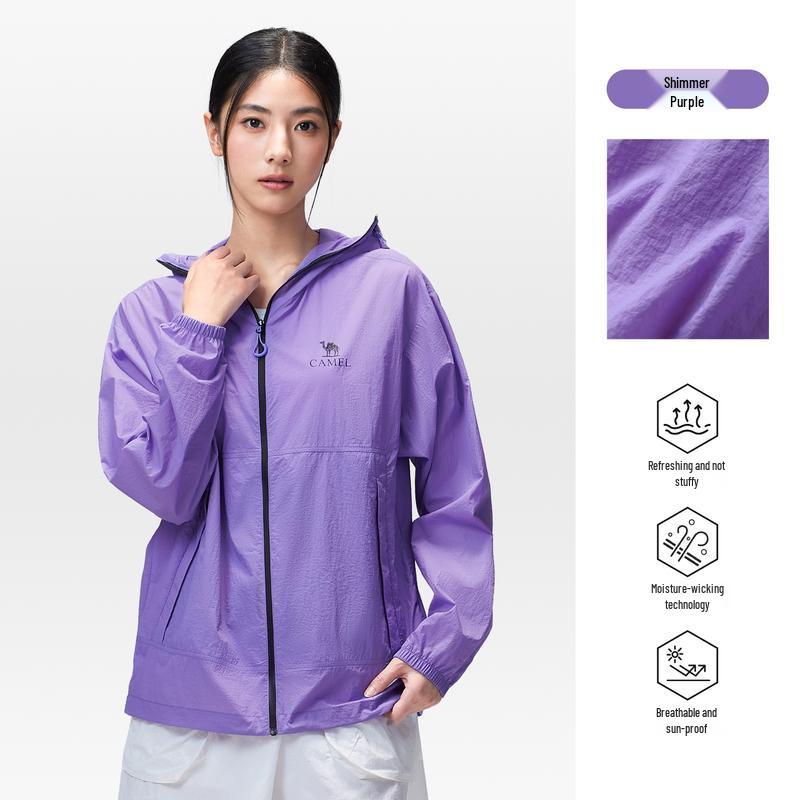 CAMEL Unisex Wang Junkai Collection Outdoor Sun Protection Jacket
