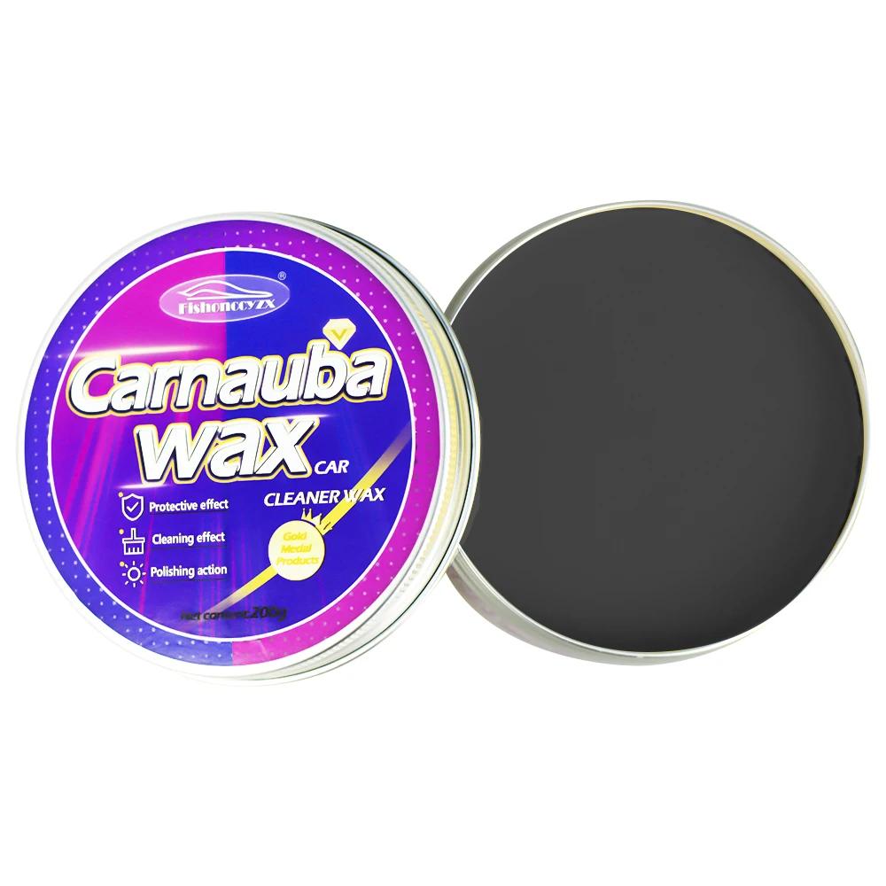 Car Wax Auto Paint Care Carnauba Paste Wax Brazilian Polishing Wax Paste High Gloss Shine Super Hydrophobic Coating Glazing