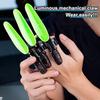 3 ks 3D tištěná mechanická hračka s drápem Finger Wolverine Claws Nastavitelná velikost Halloweenské cosplay vybavení pro dospělé děti