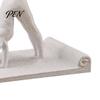 PLA Phone Holder 3D Printed Yoga Pose Figurine, Universal Mobile Home Stand Stand, Desktop Decoration Ornament for Office