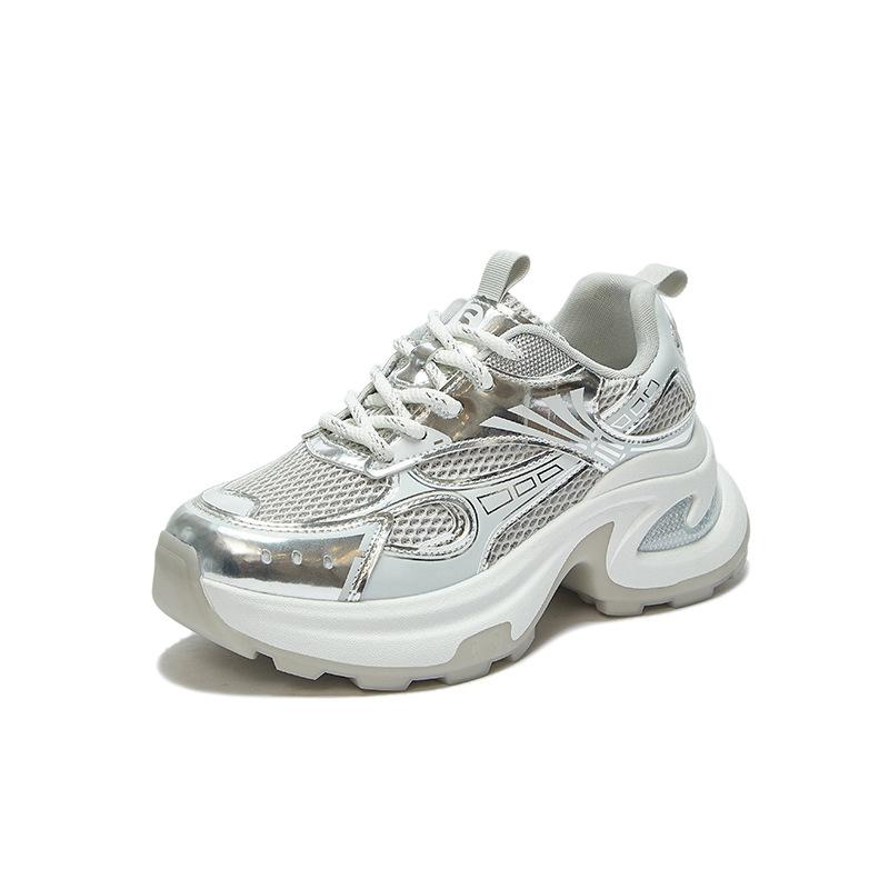 Женские повседневные кроссовки на массивной платформе — фото 6