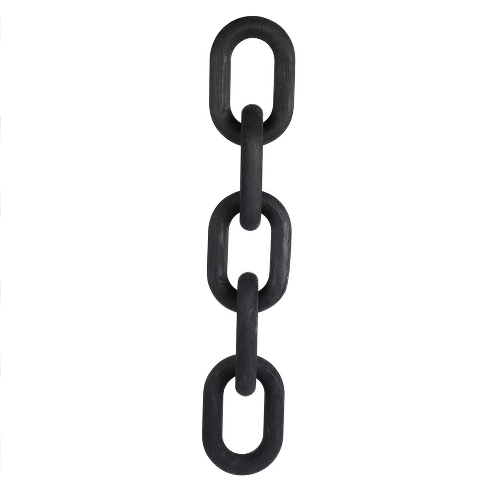 

Modern Rustic Design Coffee Tables Wood Knot Wood Chain Link Wooden Buckle Table Ornament