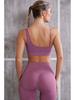 New Seamless Women's Yoga Set: Sports Bra, Fingerless Gloves, and Hip-Lifting Shorts for Fitness