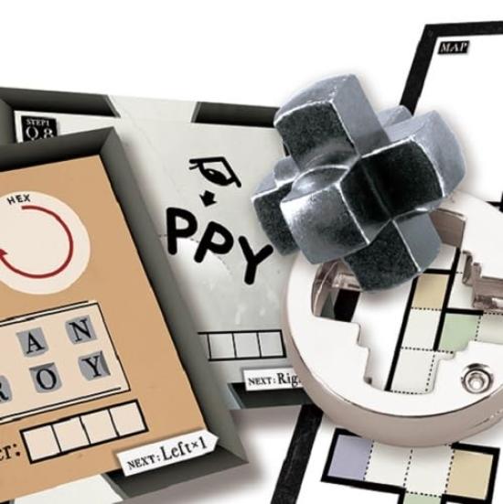 HANAYAMA HANAYAMA HAZRU HEX and collaboration HAZRU Puzzle HEX Exit Ages Number of (HANAYAMA) puzzle-solving 12+ players 1-4