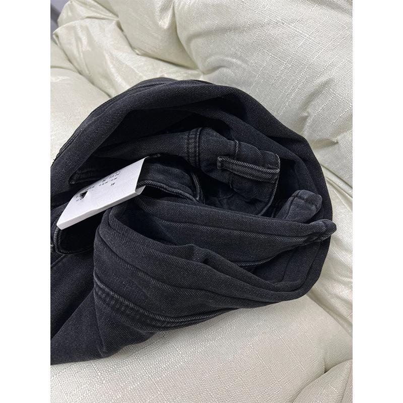 Women's High-Waist Fleece-Lined Straight-Leg Jeans - Winter, Plus Size, Slimming Fit, Wide Leg