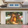 2D plane 1 piece of honeycomb treehouse banner - rural forest style