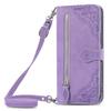 Étui de luxe Honor Magic 8 7 6 Pro 6 Lite 5G Bandoulière Fermeture Éclair Cuir Funda Honor Magic7 Pro 8 Lite Magic6 Pro Portefeuille Housse Livre