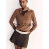 Spring New Women's Clothing Versatile Lattice Mid-Waist Wide Pleated Decoration Casual A- line Short Pantskirt 4661413