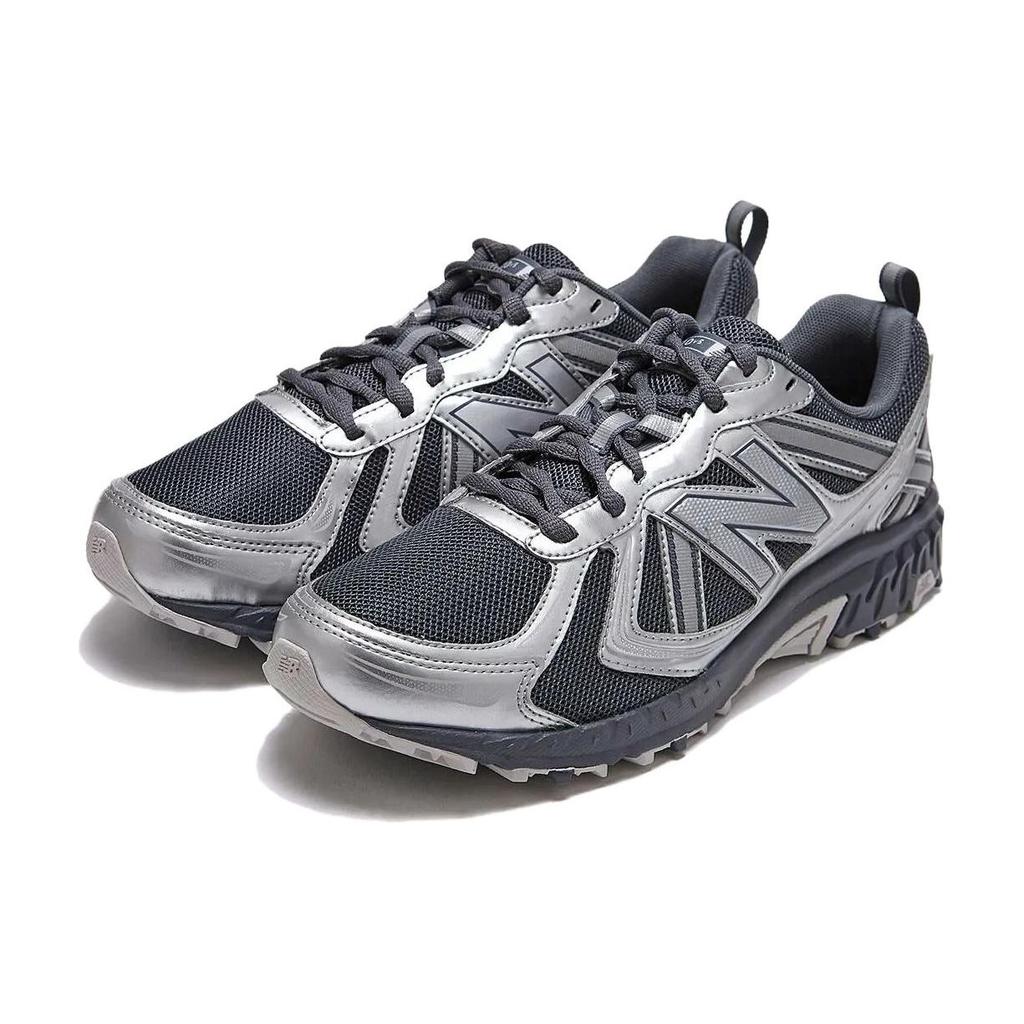 New Balance Nb 410 V5 Comfortable Versatile Low-Top Casual Trail City Commuting Running Shoes Men Sneaker Black Silver MT410GS5