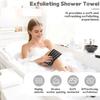 Exfoliating Shower Towel, Back Scrubber for Shower, Towel for Your Back, Body Scrub Bath Towel