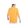 Nike Sportbekleidung Swoosh Cartoon-Print Vintage Locker Baumwolle Freizeit Rundhals Kurzarm Drop Shoulder T-Shirt Damen T-Shirt Sonnenuhr-Gelb FN3711-717