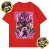 Dragon Ball 2026 New Hot Summer T-Shirt Goku Black Super Saiyan Rose Art Print Cotton Oversized Retro Tee for Men Women Kids