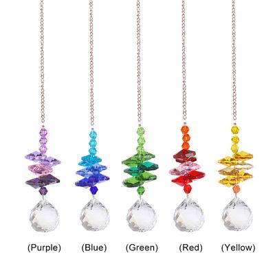 Crystal Windchimes Windchimes Hanging Decor Yard Decorations Memorial Windchimes Windchimes Decoration for Home Lawn Porch Patio