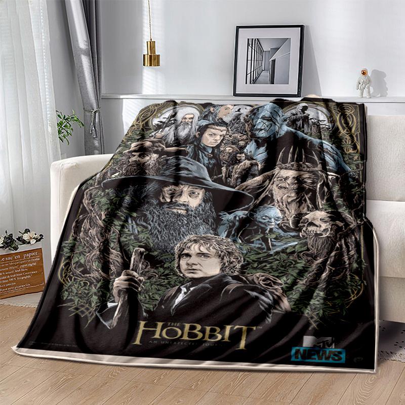 The Hobbit Movie Poster PrintPrint Blanket, Soft Blanket For Sofa Office Bed And Travelling Daughter Birthday Gift esj373