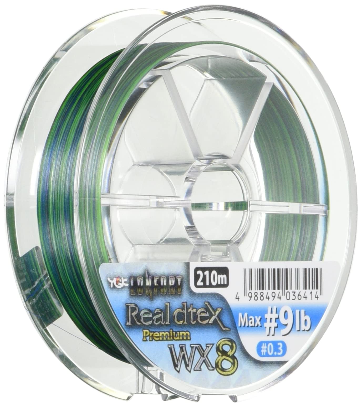 Lonfort Real Decitex WX8 210m Hanger Pack X-Braid 0.3