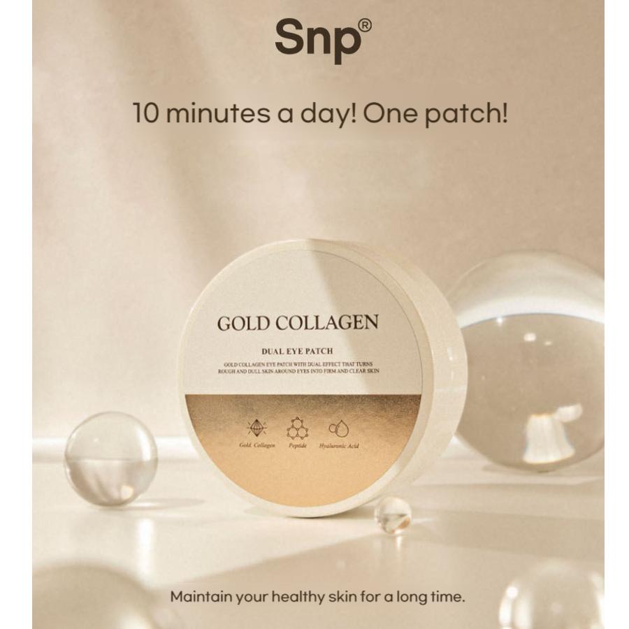 SNP Gold Collagen Dual Augenpads 60 Stück