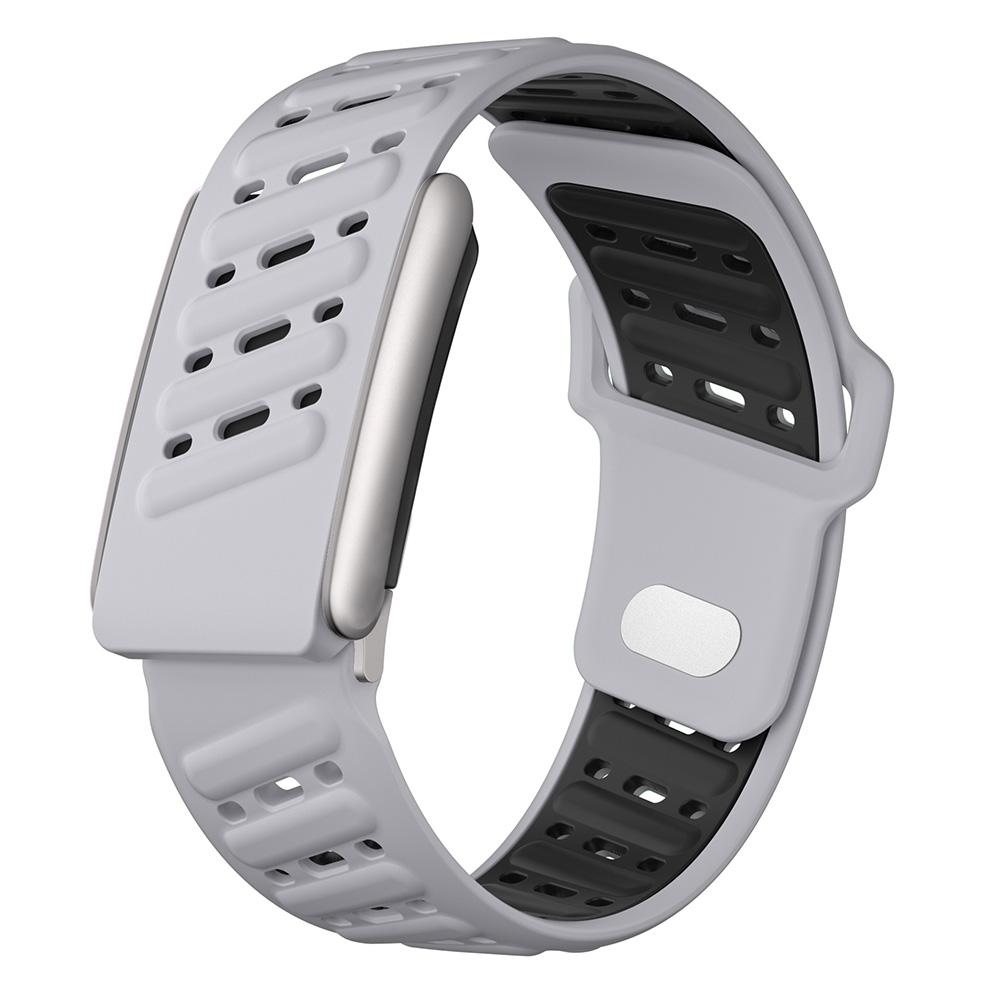 For WHOOP 5.0 Replacement Strap Dual Color Design Breathable Silicone Watch Band