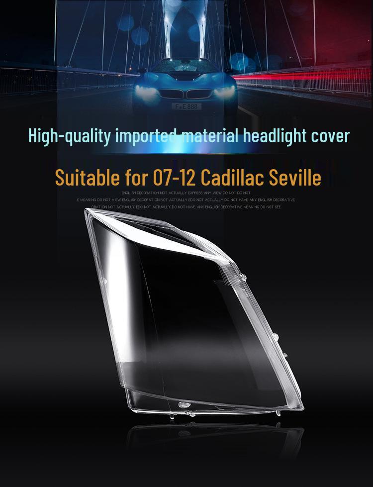 Passend für 07-12 Cadillac Seville SLS Scheinwerferlinse/Abdeckung/Gehäuse