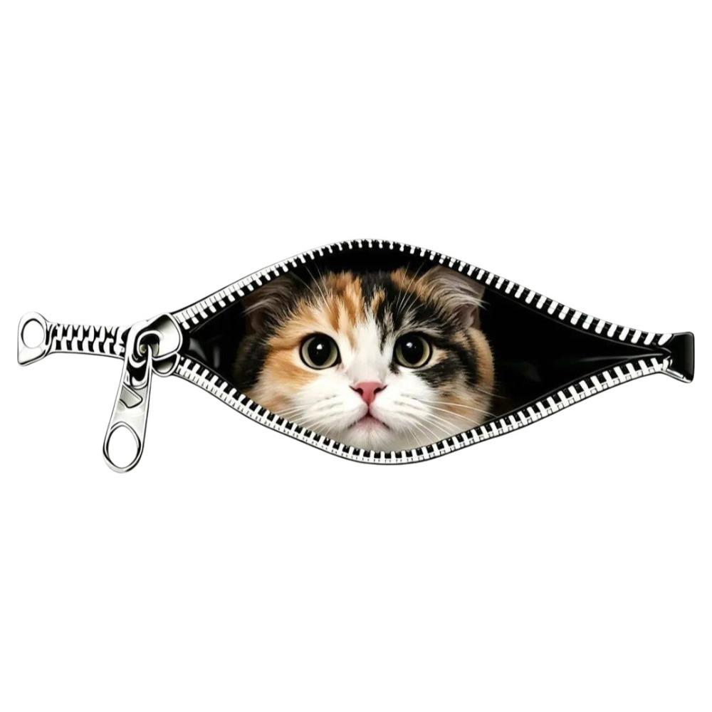 Scratch Covering Dog Car Sticker Waterproof Car Window Glass Sticker New Cat Car Sticker  Car Glass Calf