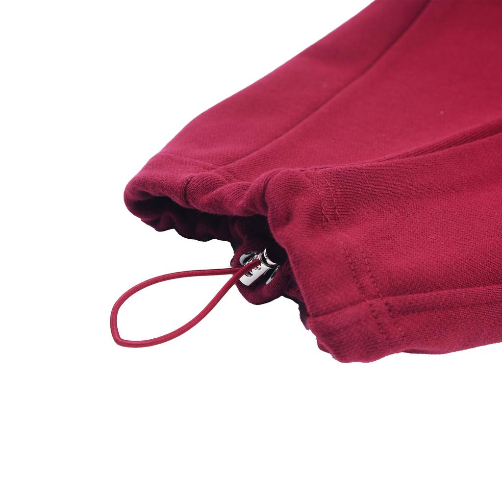 Hetelo Original Heavyweight Sweat Pants_Burgundy