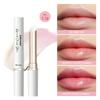 4-Color Temperature Changing Lipstick pH Reactive Moisturizing Translucent Formula Natural Shiny Makeup Effect Lip Care for Dry Lips